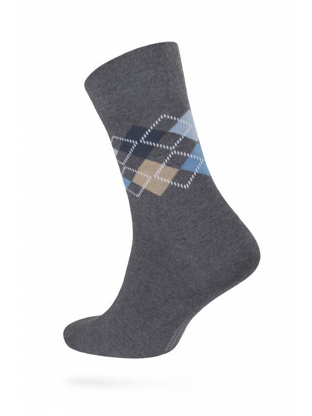 Шкарпетки чоловічі COMFORT (меланж),р. 25, 014 темно-сірий - 1