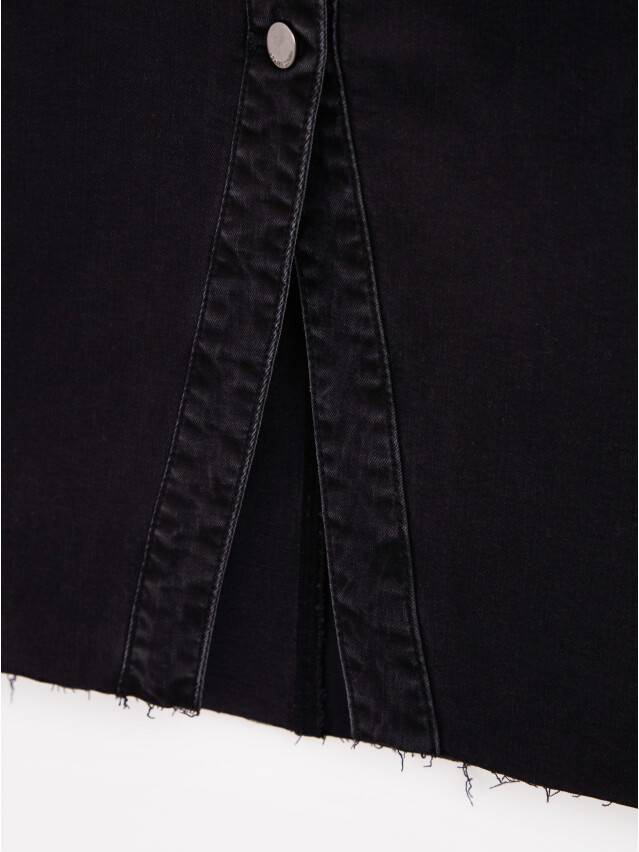Спідниця жіноча джинсова CE CON-439, р.170-90, washed black - 9