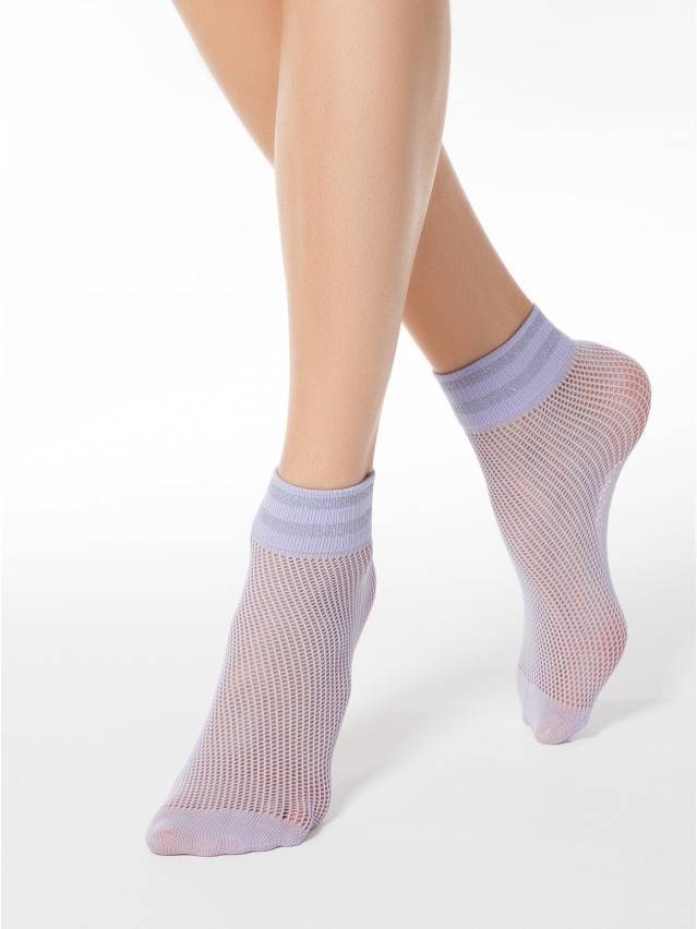 Шкарпетки жіночі FANTASY (короткі, люрекс) 17С-122СП, р.36-39, 132 violet - 1