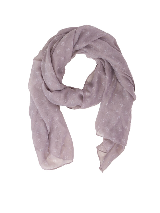 ESLI Шарф жіночий ES113, р.180,0х90,0, сірий - 1