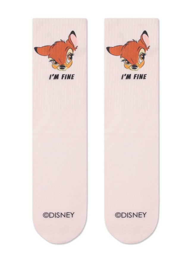 Шкарпетки жіночі бавовняні CE DISNEY (подовжені) 19С-236СПМ, р.23-25, 334 персик - 3