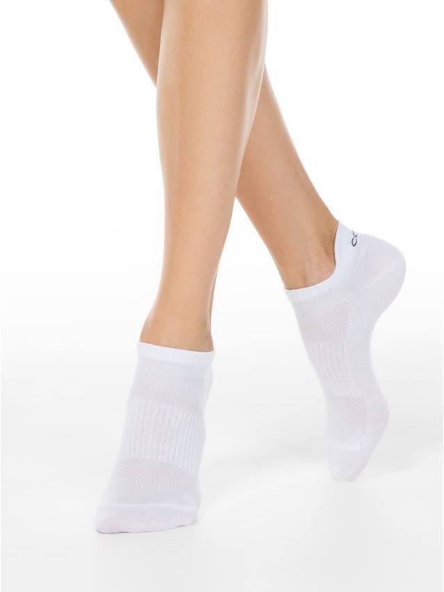Ультракороткі спортивні жіночі шкарпетки із бавовни , резінка с 