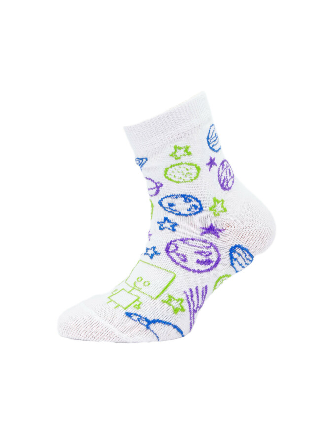 Шкарпетки дитячі MS M0402S (image),р.16, 36 білий - 1