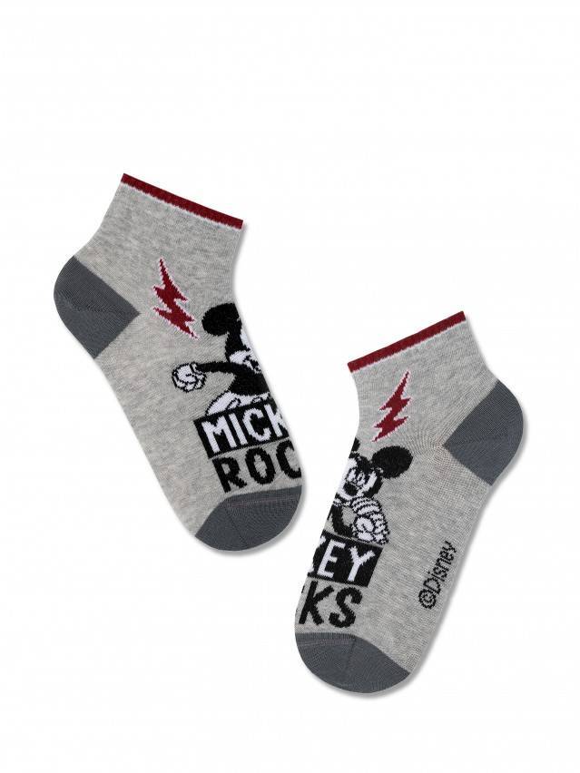 Укорочені бавовняні шкарпетки для маленьких непосид. У шкарпетках із зображенням смішних Міккі і Мінні Маус грати, бігати і - 2