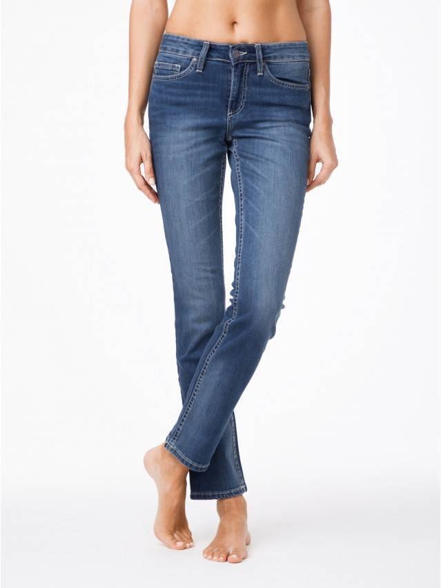 Штани джинсові жіночі 2091/49123, р.170-102, синій - 1
