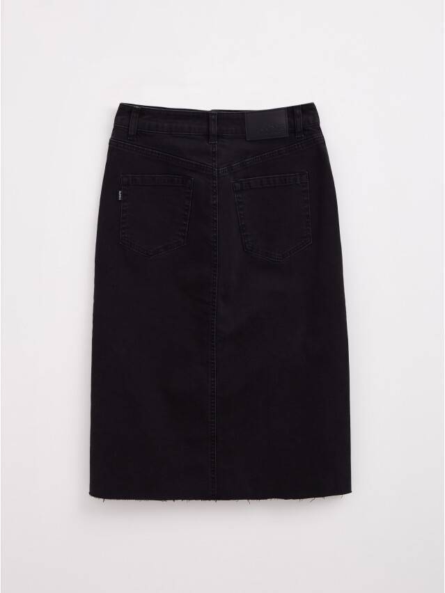 Спідниця жіноча джинсова CE CON-439, р.170-90, washed black - 7