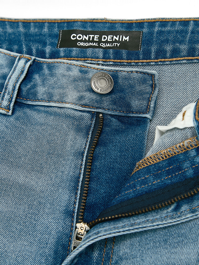 Брюки джинсові жін. CON-863, р.170-102, light blue - 4