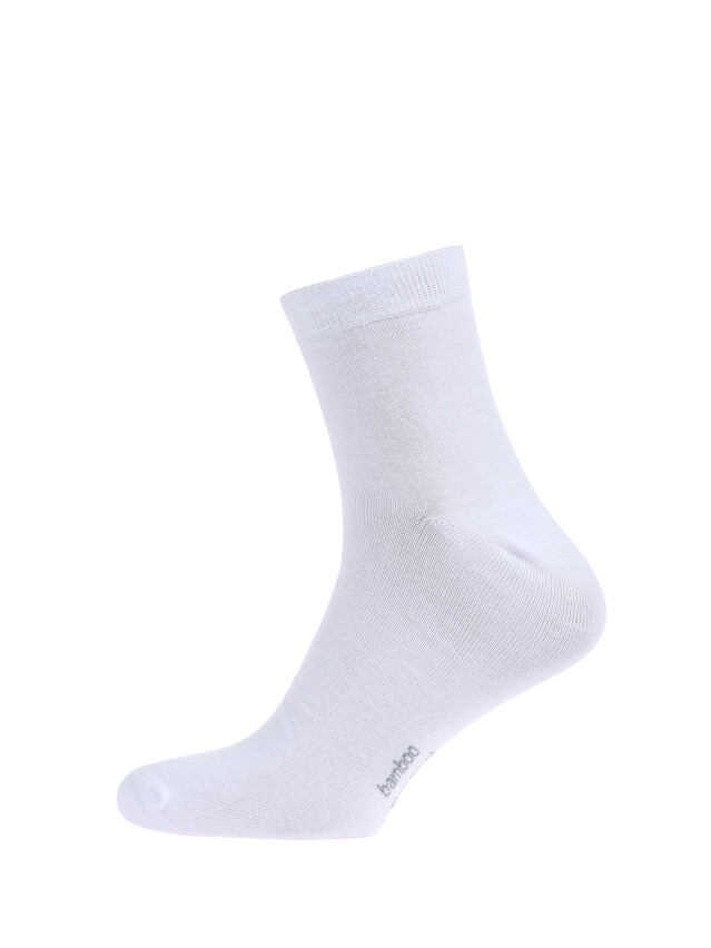 Шкарпетки чоловічі (короткі бамбук) 028 41-43 001 білий - 1