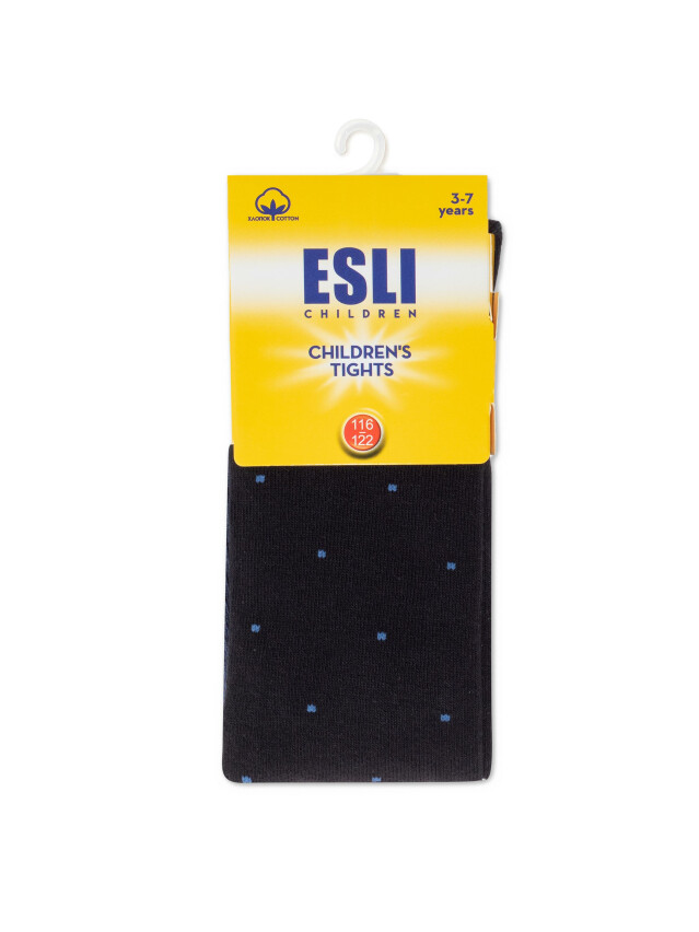 Колготки дитячі E 21С-72СПЕ, р.116-122 (18),593 темно-синій - 2