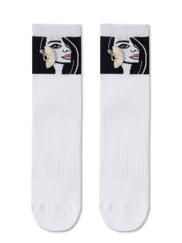 Шкарпетки жіночі бавовняні CE FANTASY 20С-134СП, р.36-39, 248 білий - 3