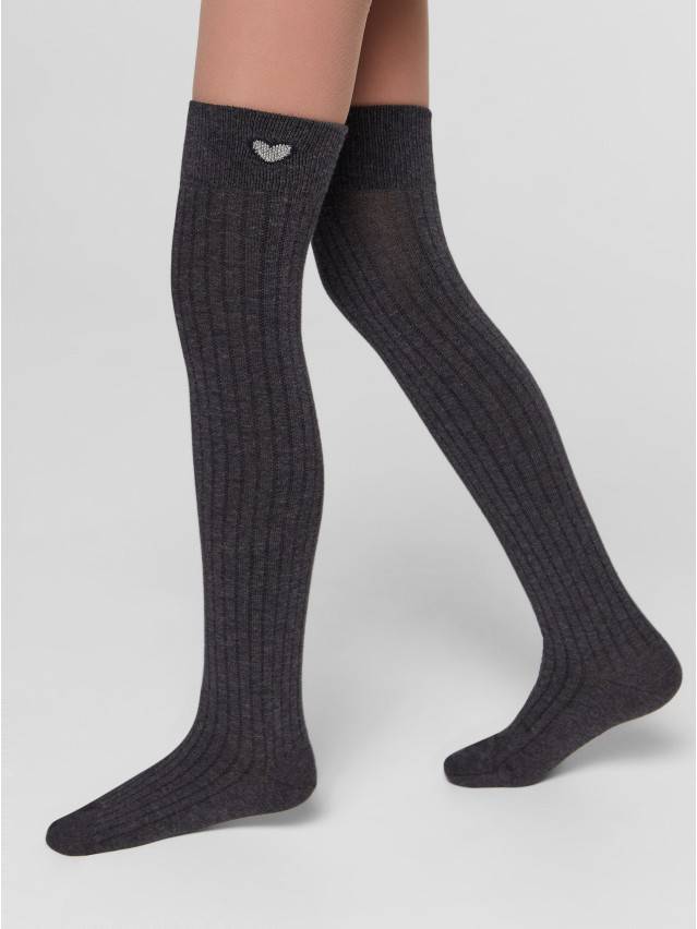 Получулки (гольфіни) дитячі CK TIP-TOP 20С-135СП, р.24, 052 темно-сірий - 1