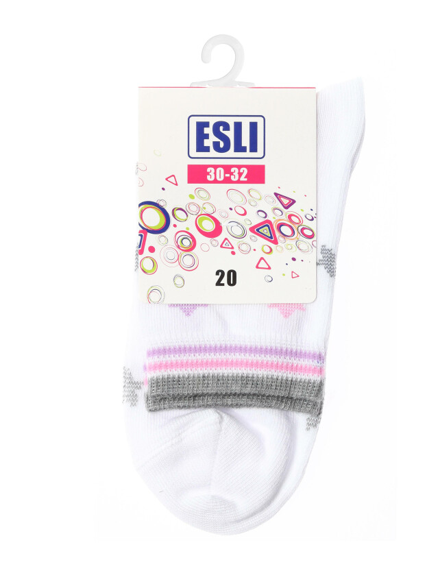 Шкарпетки дитячі ESLI 14С-14СПЕ, р.20, 275 білий - 2
