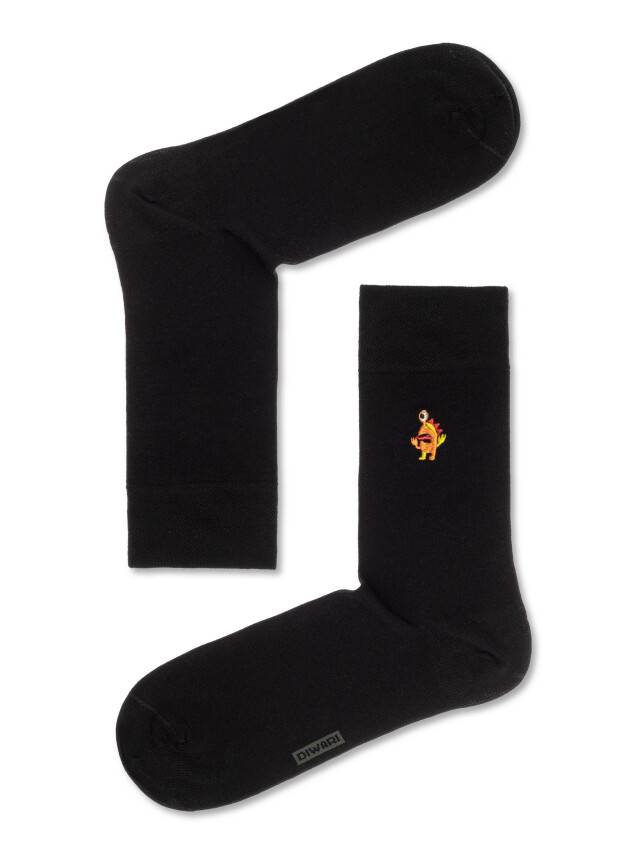 Шкарпетки чоловічі DW HAPPY 20С-36СП, р.40-41, 514 чорний - 2