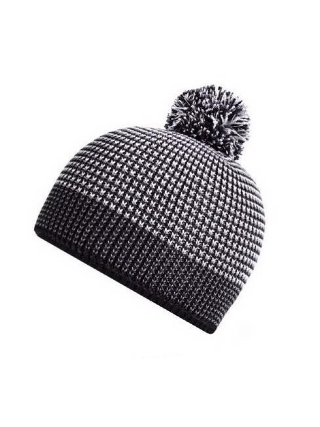 Шапка дитяча ESLI 15С-34СП, р.52-54, чорний - 1