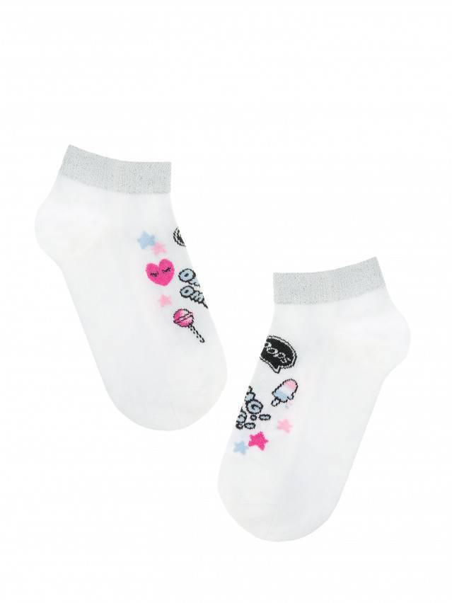 Шкарпетки жіночі бавовняні ACTIVE (ультракороткі) 15С-46СП, р.36-37, 333 білий - 3