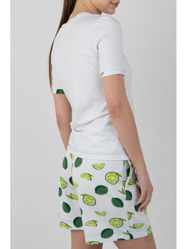 Піжама жіноча EL 70125, р.L, white-limes - 2