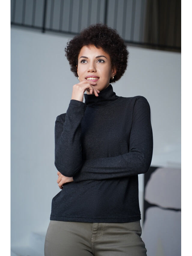 Джемпер жіночий EL 11625, р.XL, black - 2