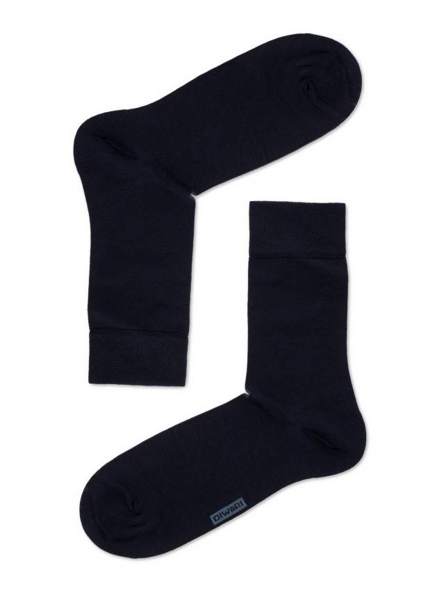 Шкарпетки чоловічі DiWaRi BAMBOO, р.40-41, 000 темно-синій - 1