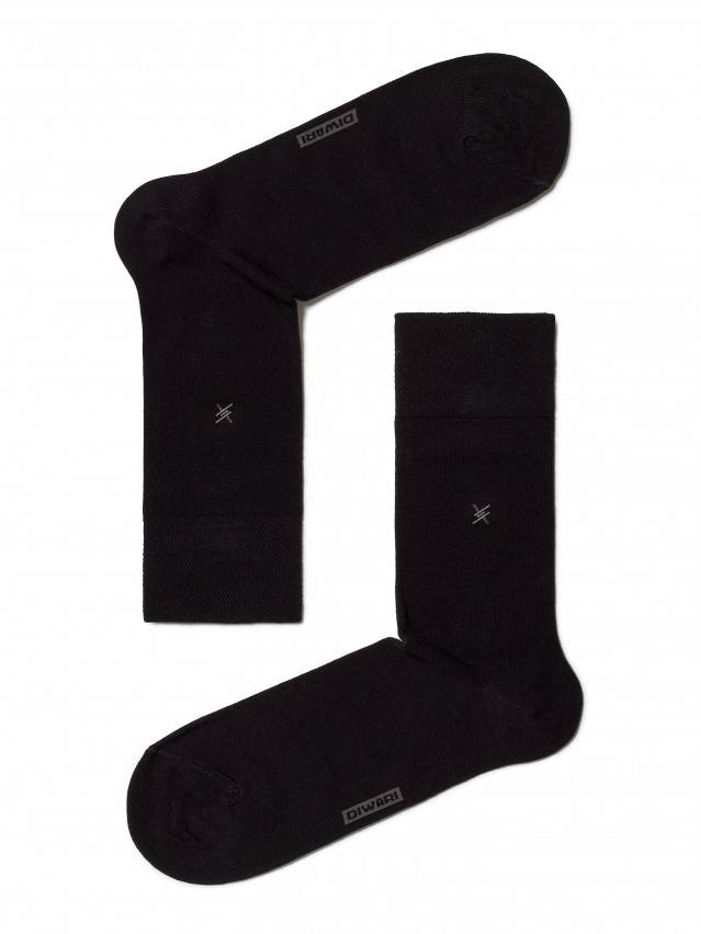 Шкарпетки чоловічі CLASSIC, р. 25, 006 чорний - 1