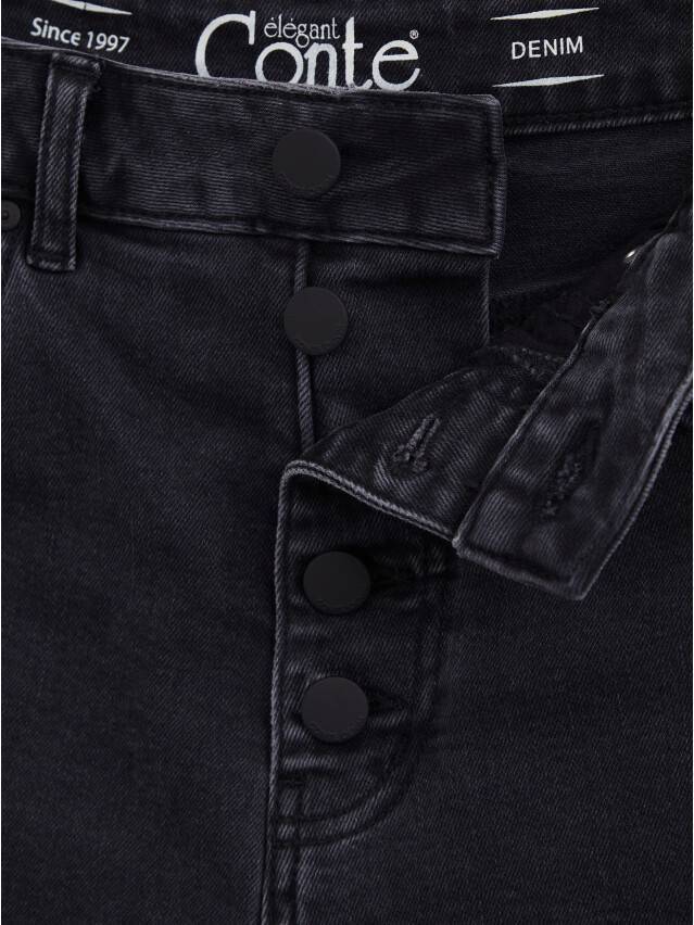 Шорти джинсові жіночі CE CON-447, р.170-90, washed black - 8
