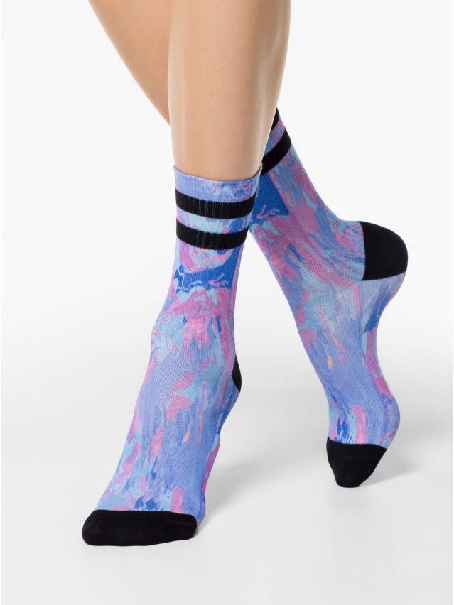 Шкарпетки жіночі бавовняні CE FANTASY 20С-12СП, р.36-39, 324 блакитний - 1