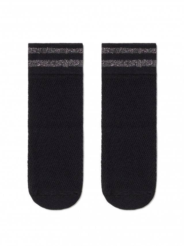 Шкарпетки жіночі FANTASY (короткі, люрекс) 17С-122СП, р.36-39, 132 nero - 2