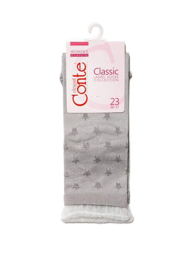Шкарпетки женские вискозные CE CLASSIC 19С-189СП, р.36-37, 491 светло-серый - 3