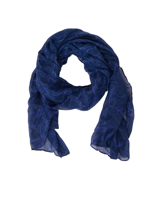 Аксесуар ESLI Шарф жіночий ES115, р.180,0х90,0, темно-синій - 1