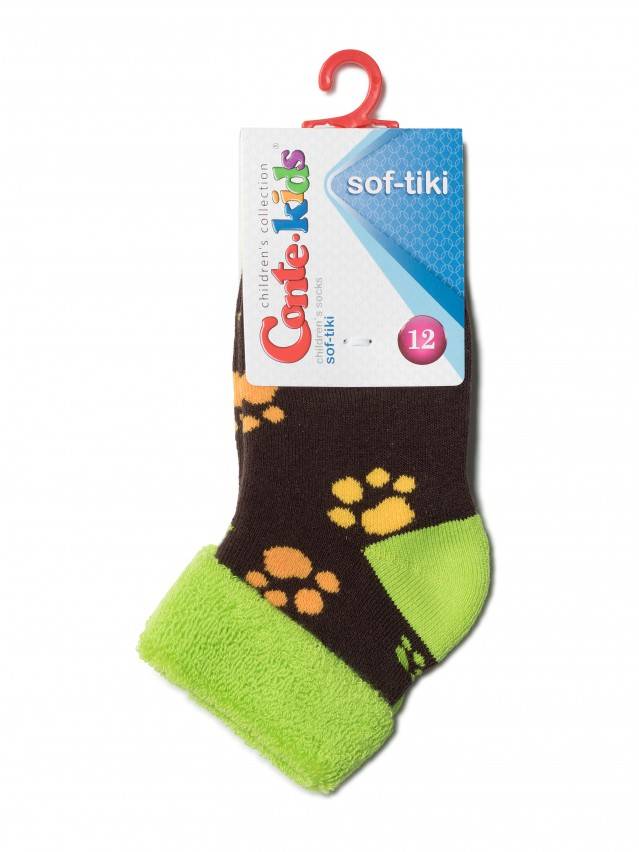 Шкарпетки дитячі SOF-TIKI, р. 12, 244 шоколадний - 2