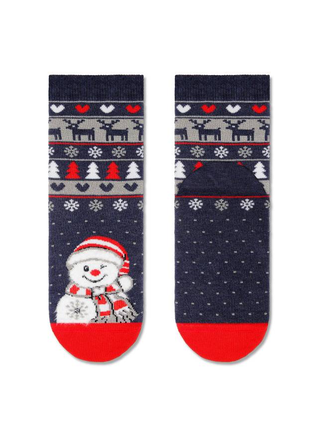 Шкарпетки дитячі NEW YEAR 18С-89СП, р.16-18, 380 темно-синій - 1