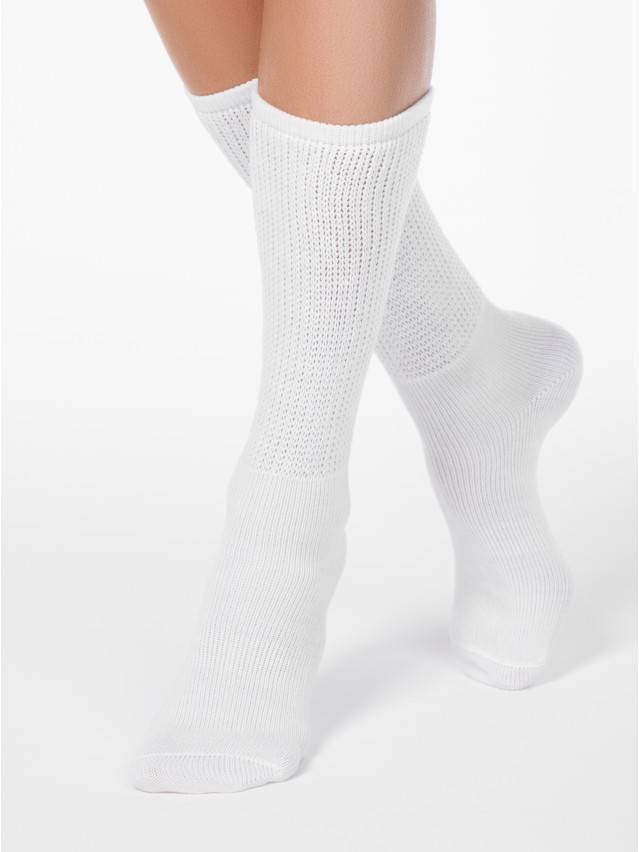 Шкарпетки жіночі поліамідні COMFORT 17С-172СП, р.38-39, 000 білий - 3