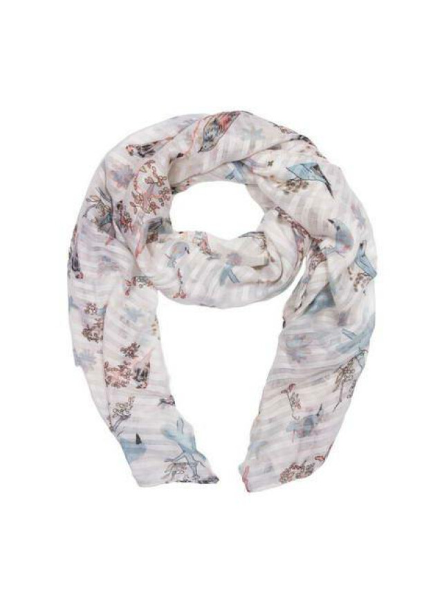 Аксесуар ESLI Шарф жіночий ES085, р.180,0х60,0, молочний - 1