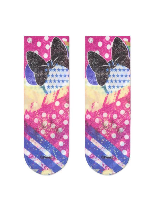 Плотні еластичні жіночі шкарпетки 50 ден с мікрофіброй с різноманітним тематичним малюнком DISNEY, нанесеними с допомогою - 2