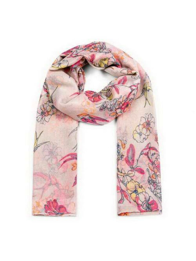 Аксесуар ESLI Шарф жіночий ES022, р.180,0х90,0, світло-сірий - 1