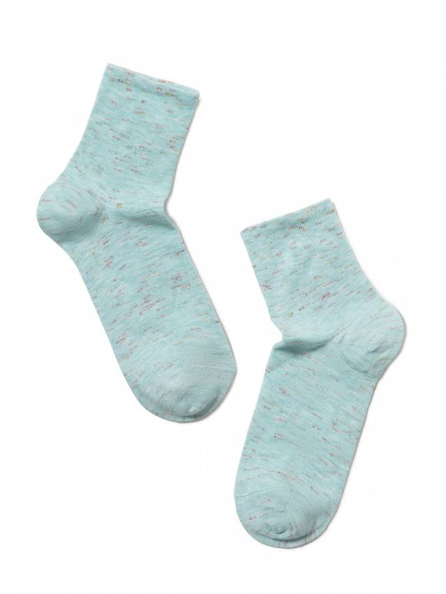 Шкарпетки жіночі віскозні COMFORT (меланж) 14С-115СП, р. 23, 000 блідо-бірюзовий - 2