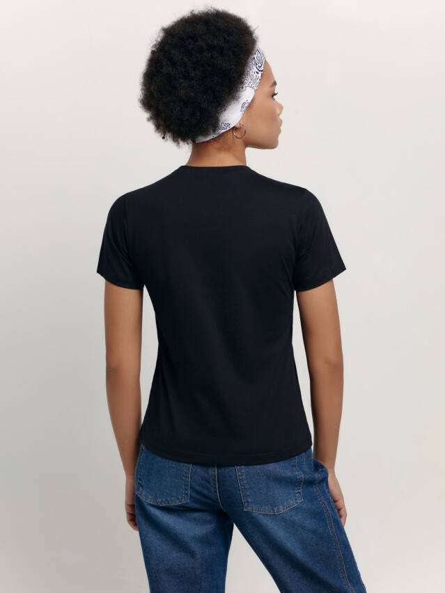 Жіноча футболка CE LD 1739, р.170-92, black-black - 3