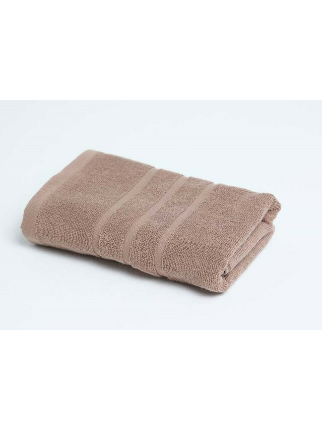 Рушник махровий TWL Daily 400 г/м2, 30*50 см, бежевий - 2