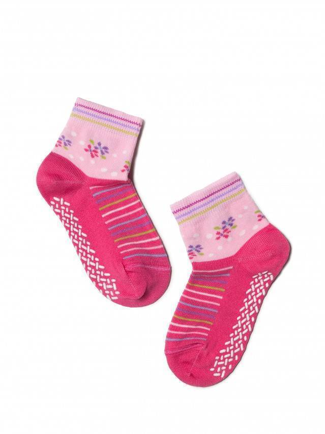Шкарпетки дитячі TIP-TOP (з антиковзаючим покриттям),р. 12, 253 рожевий - 1