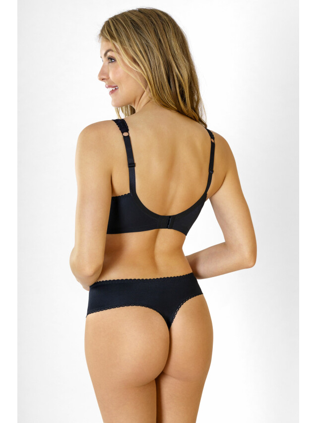 Бюст. full cup Galla 557921, р.80E, чорний - 2