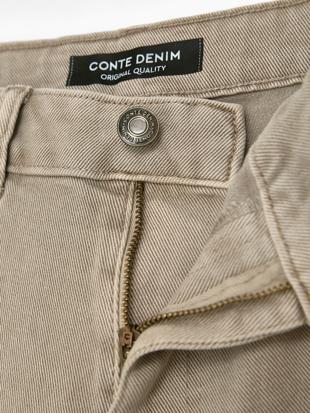 Брюки джинсові жін. CON-918, р.170-102, peanut - 4