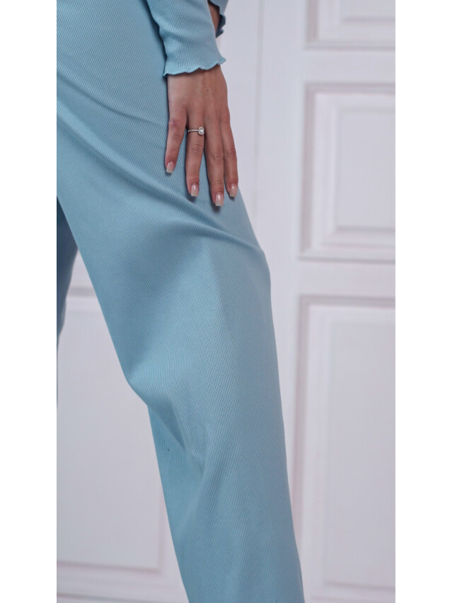 Піжама жіноча COMFORT LINE LONG EL 70124, р.XL, sky - 6