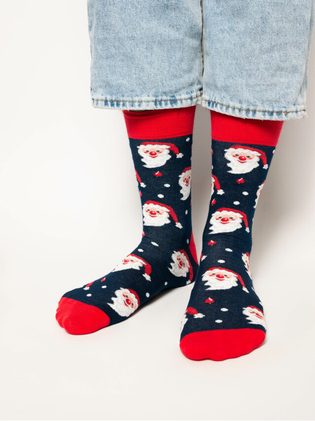 Шкарпетки чоловічі 136 41-43 102 темно-синій - 1