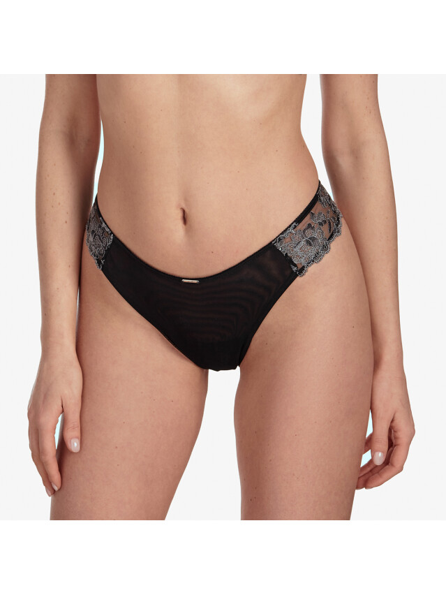 Труси жіночі Ajour СЕНСУЕЛЬ С223 36, Чорний/Сірий - 1