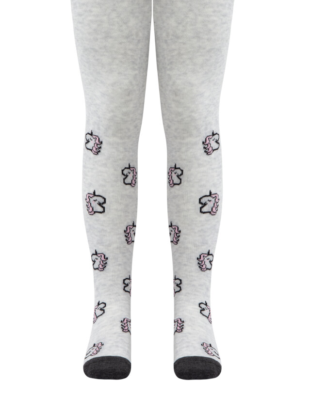 Колготки дитячі E 21С-72СПЕ, р.80-86 (14),586 світло-сірий - 1