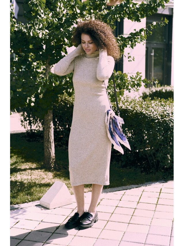 Сукня EL 50023, р.S, beige - 1