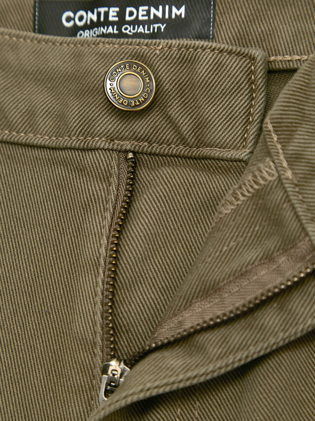 Брюки джинсові жін. CON-919, р.170-102, brown - 3