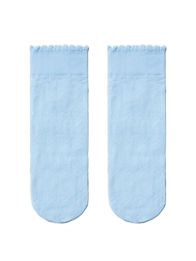 Шкарпетки для дівчаток, нарядні FIORI, р.18-20, light blue - 1