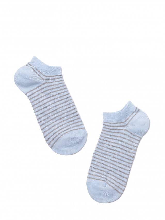 Шкарпетки жіночі бавовняні ACTIVE (короткі, люрекс) 17С-61СП, р.36-37, 121 світло-блакитний - 2