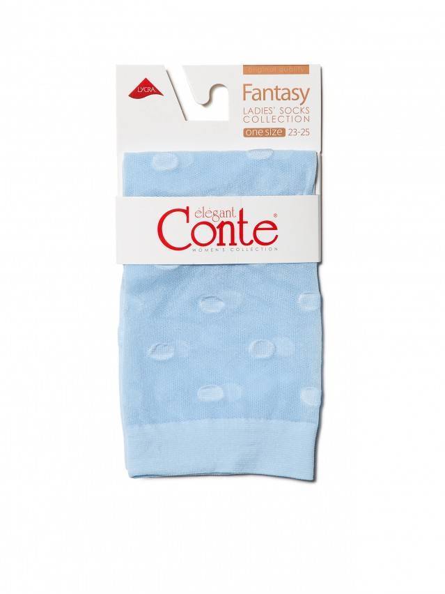 Шкарпетки жіночі FANTASY 16С-124СП, р.36-37 - 25, light blue - 3
