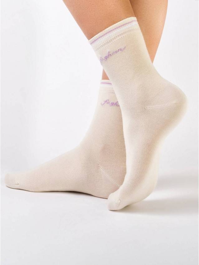 Шкарпетки жіночі бавовняні CLASSIC, р. 23, 045 капучіно - 1